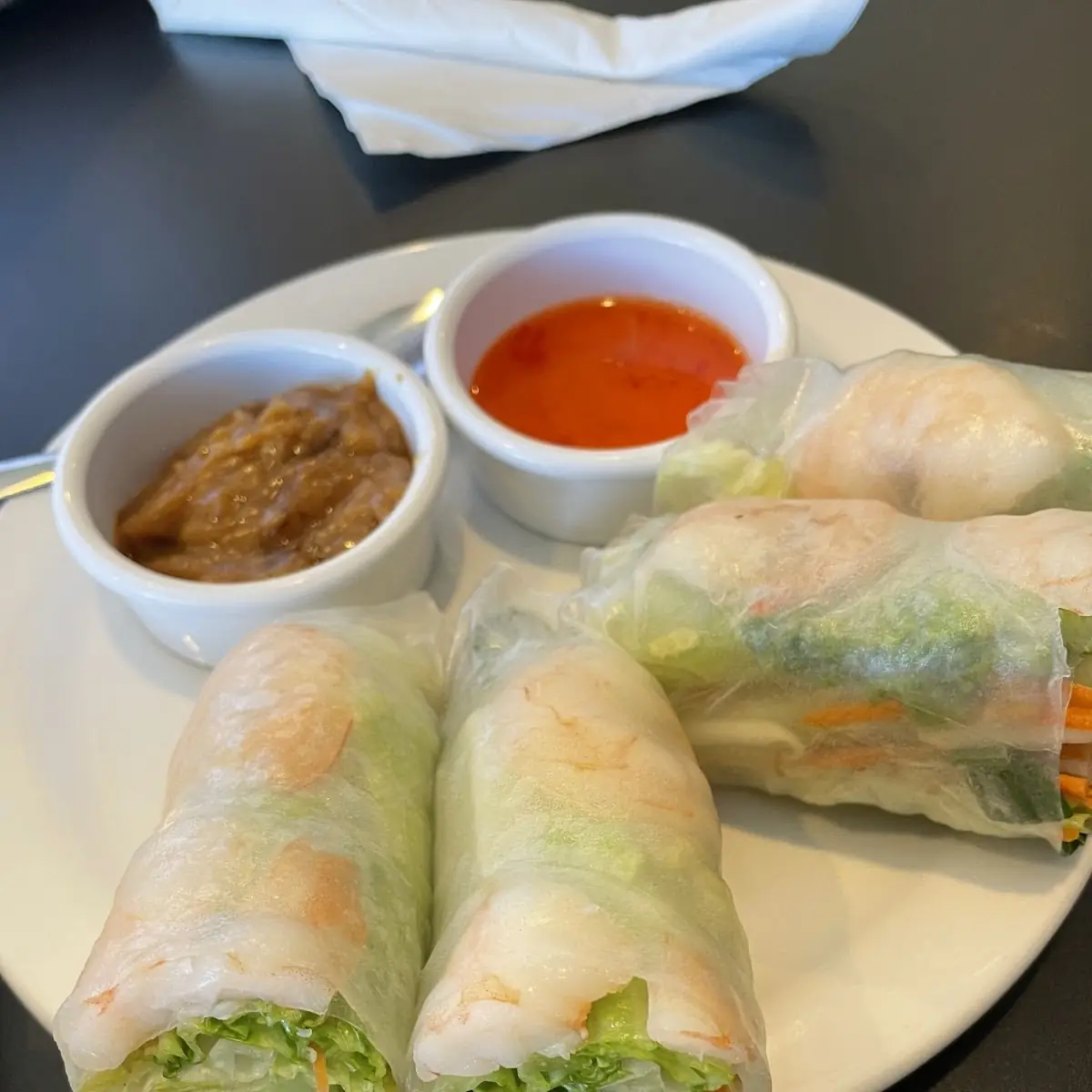 Garden Shrimp Rolls