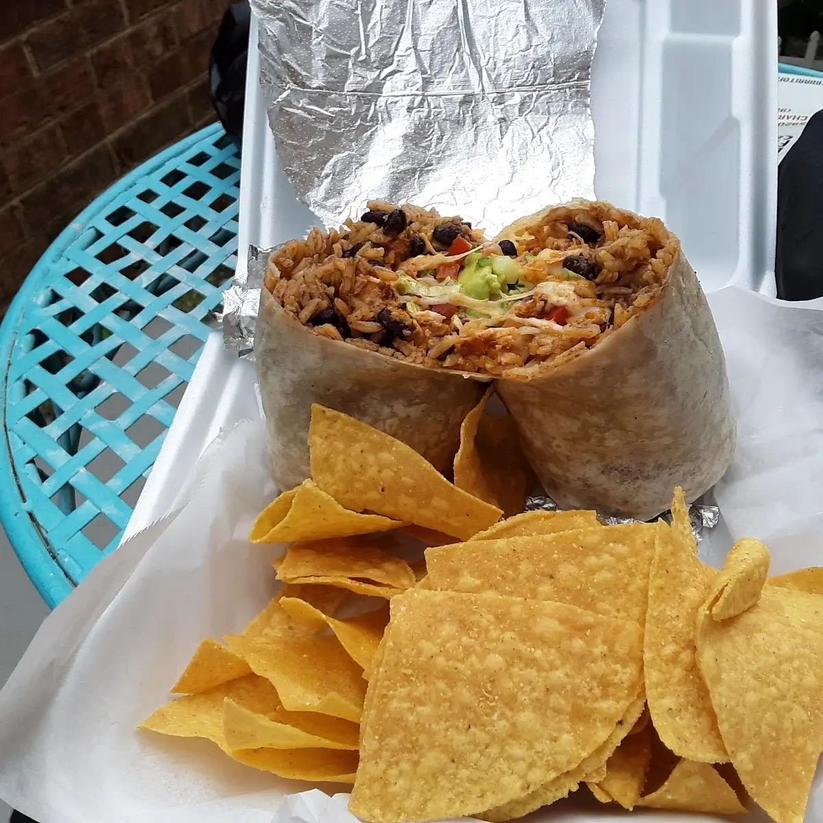 Chipotle Chicken Burrito