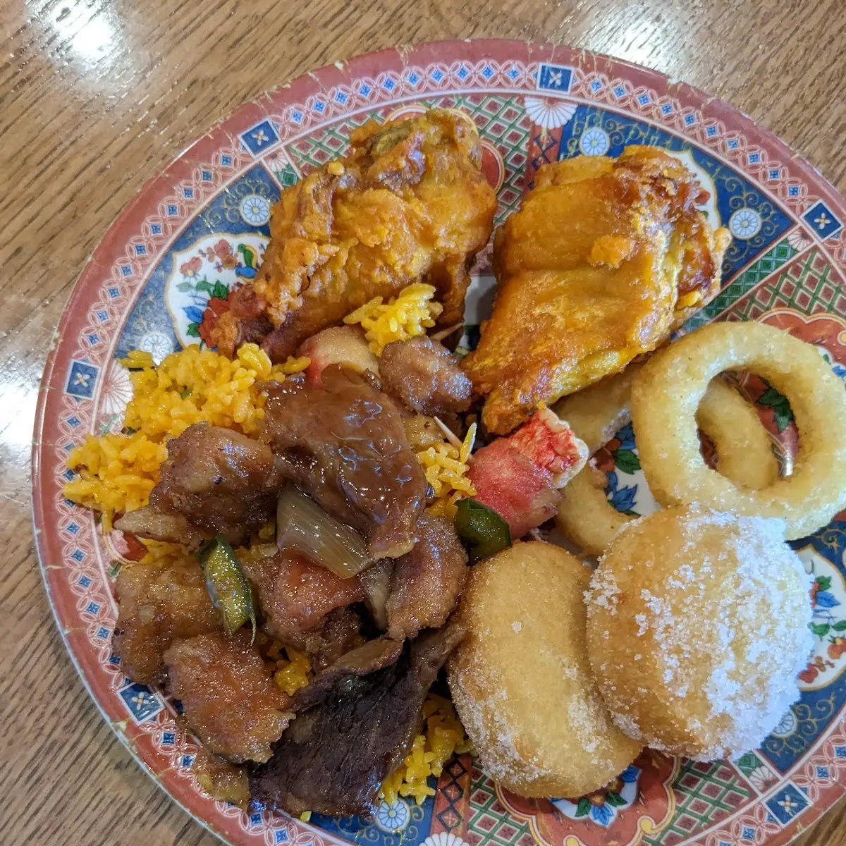 General TSO's Chicken with Mixed Vegetables