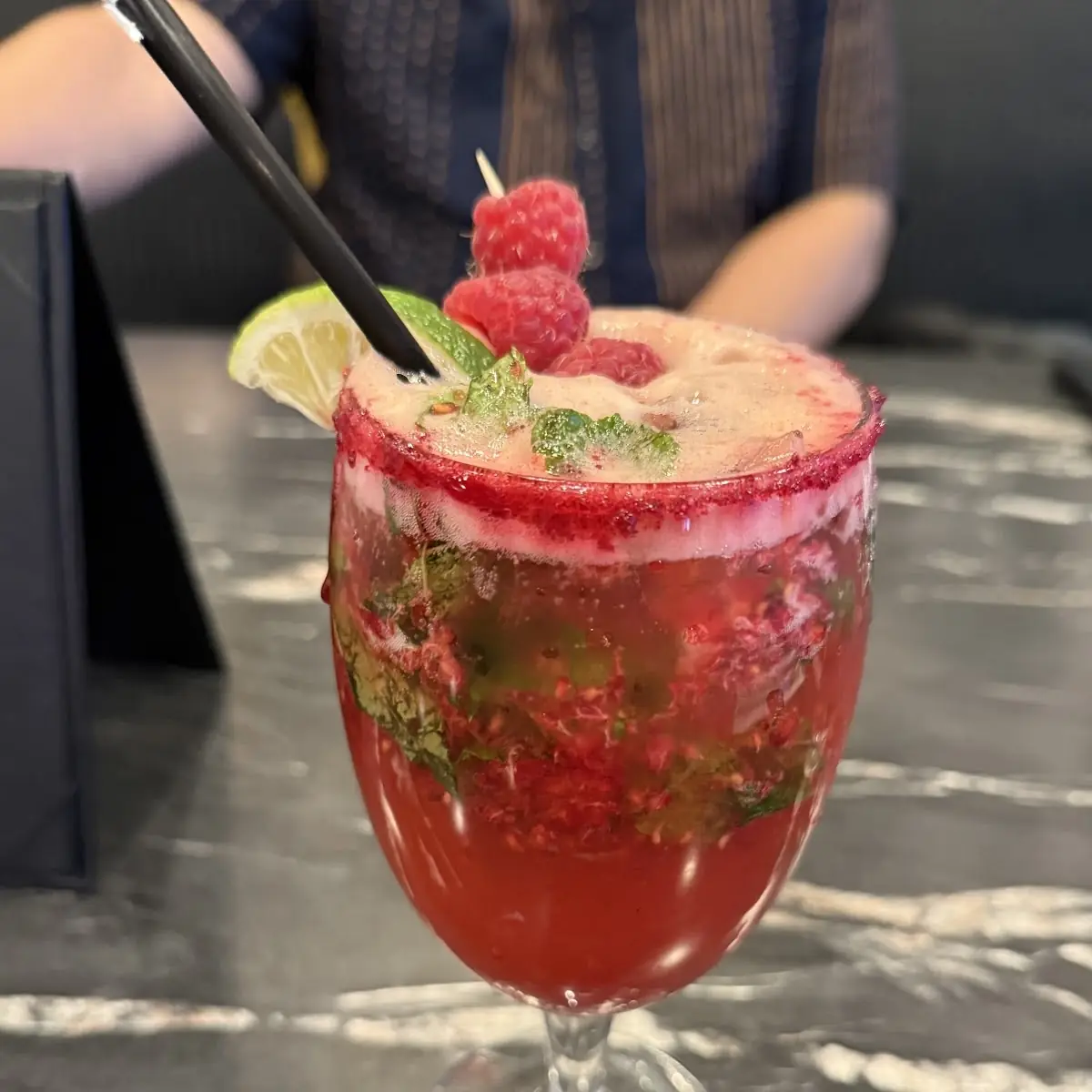 Raspberry Mojito