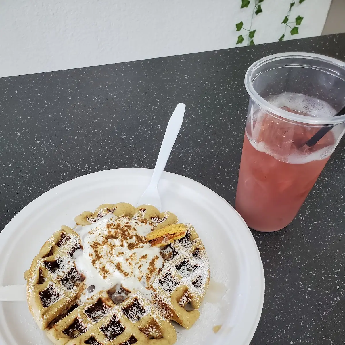Pumpkin Cream Waffle