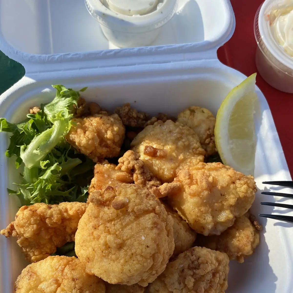 Fried Scallops