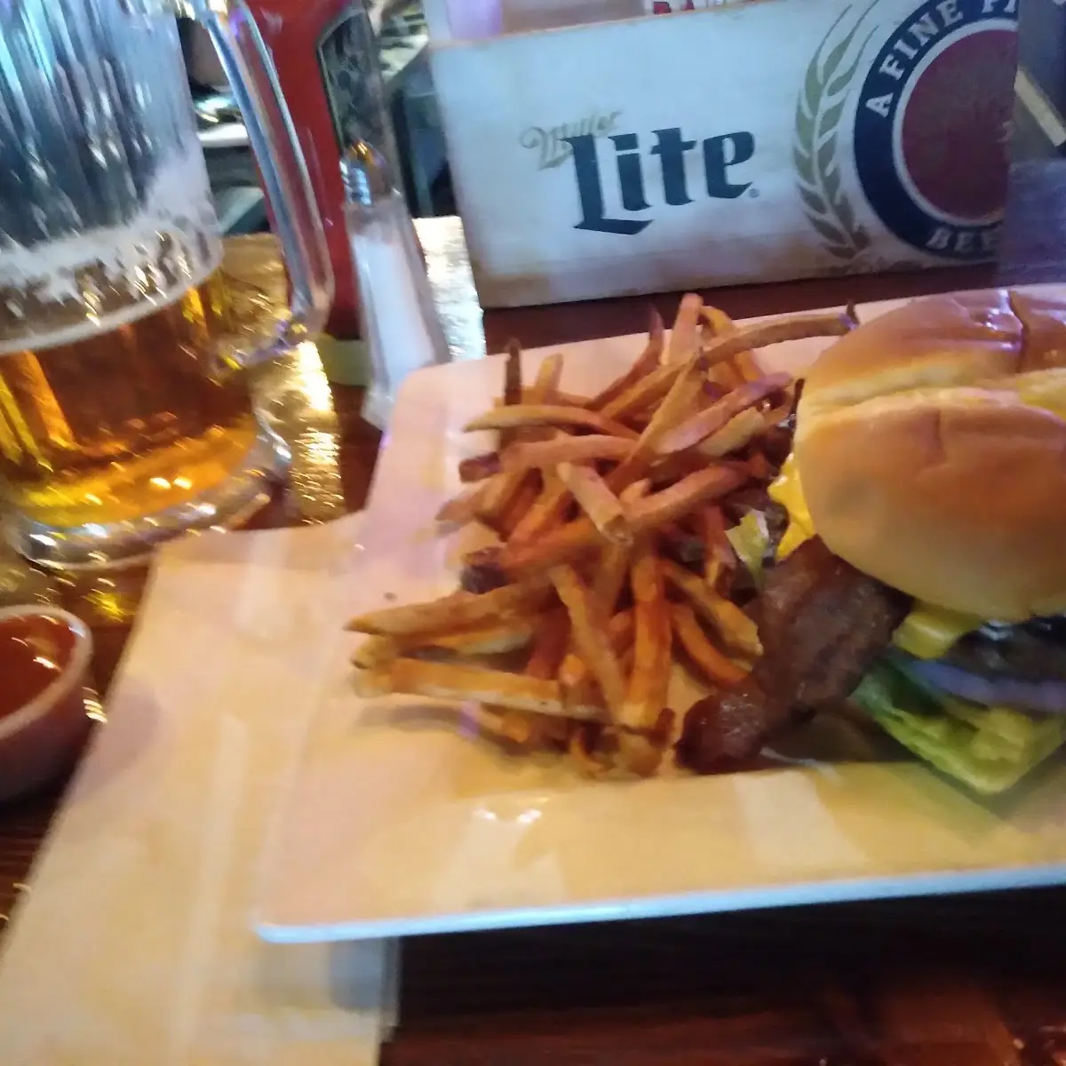 Bacon Cheddar Burger
