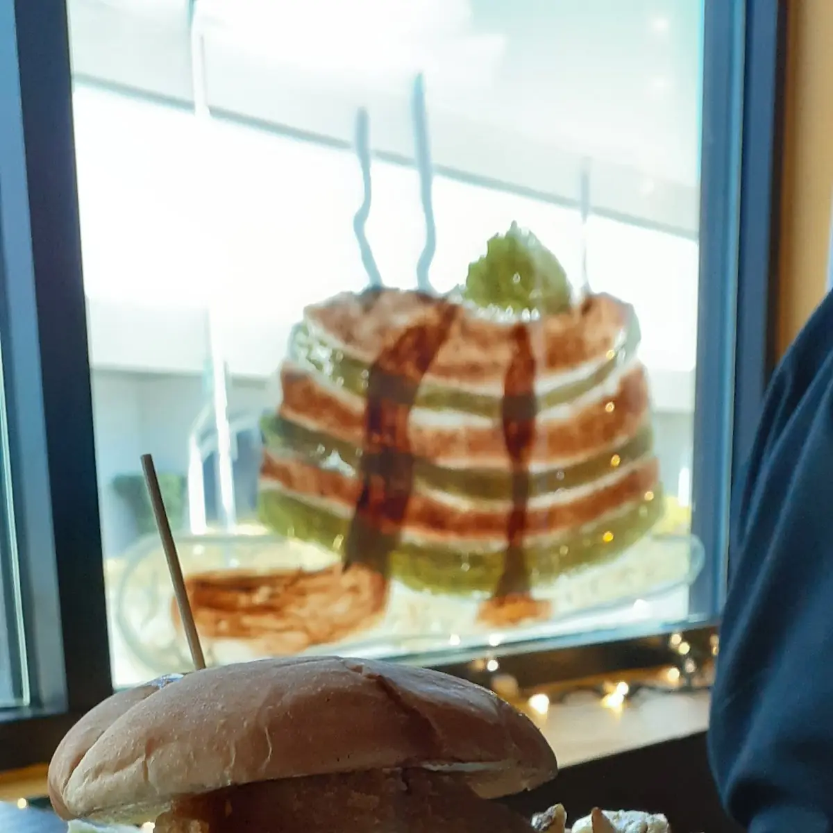 Cowboy Burger with Bacon