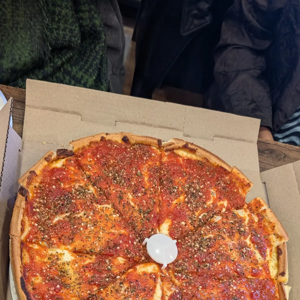 Deep Dish Sausage Pizza