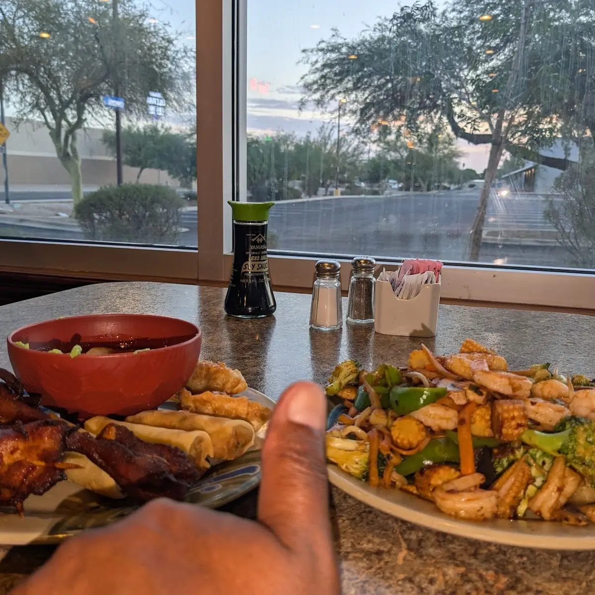 Mongolian Shrimp BBQ