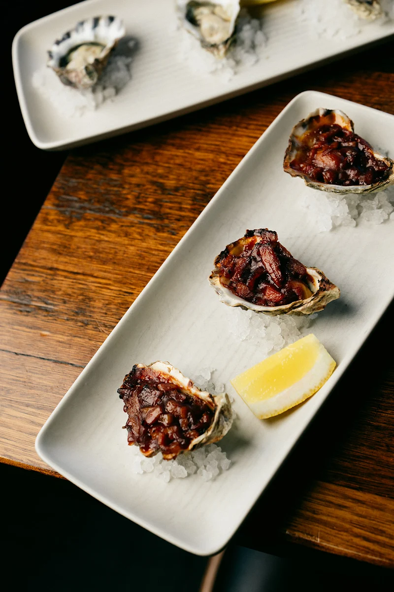 Pacific Oyster w Vinaigrette, Sawyers Arms Tavern