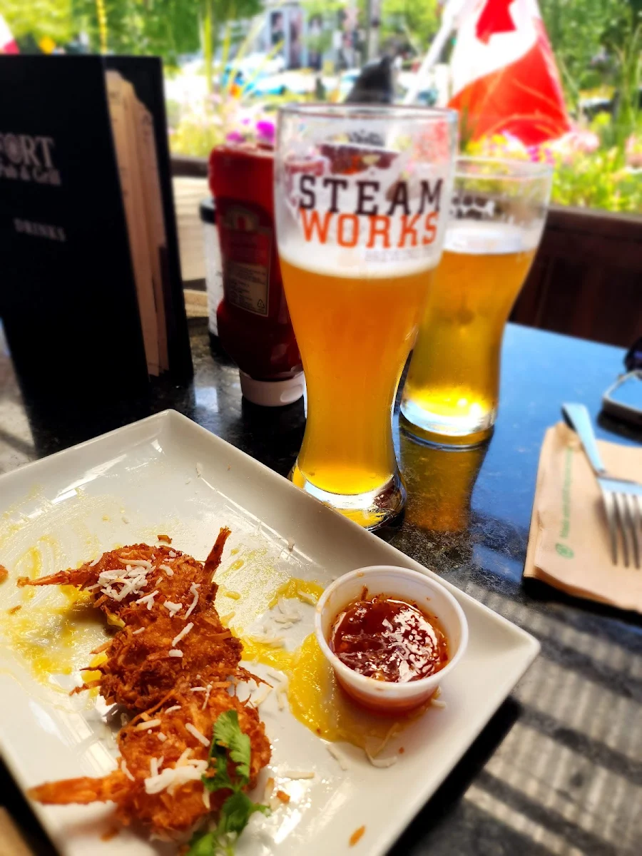 Coconut Prowns, Rail & River Bistro