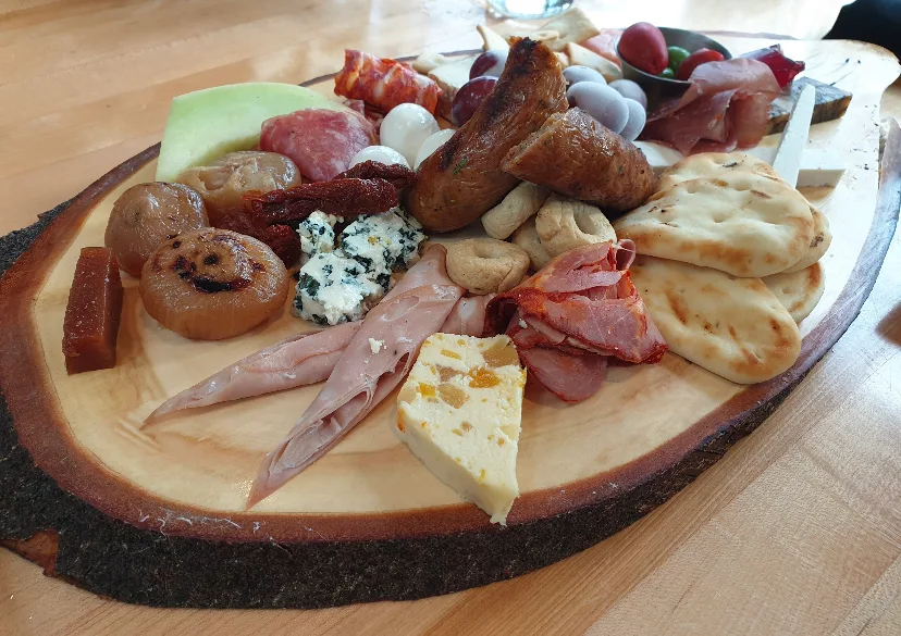 Mediterranean Platter, Rail & River Bistro