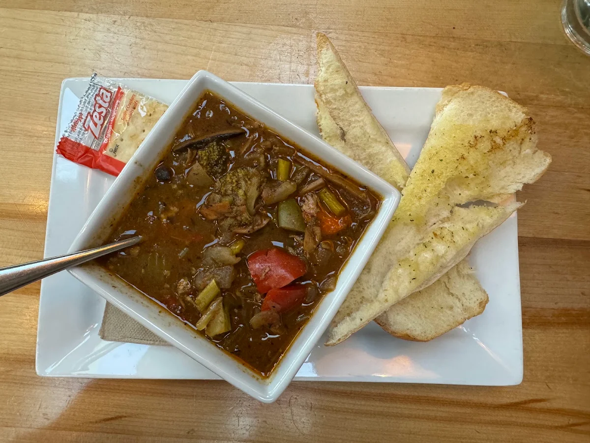 Moroccan Chicken Soup, Rail & River Bistro