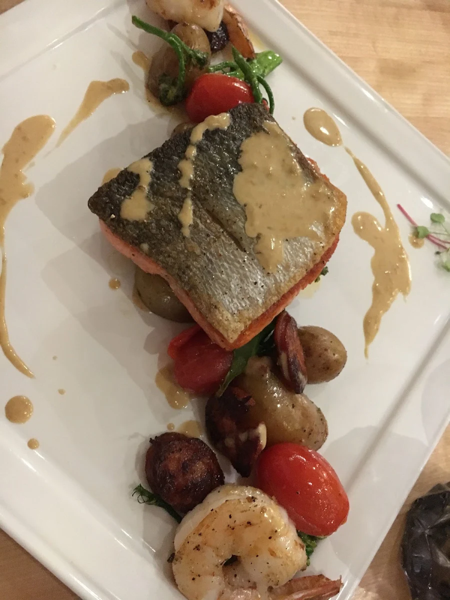 Pan Roasted Haida Gwaii Halibut, Rail & River Bistro