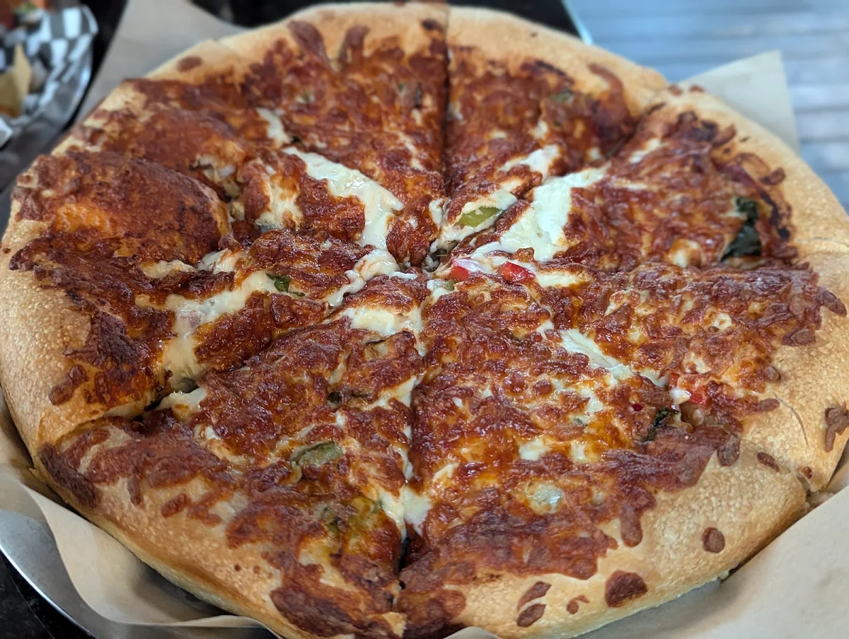 Pizza Veggie, Rail & River Bistro