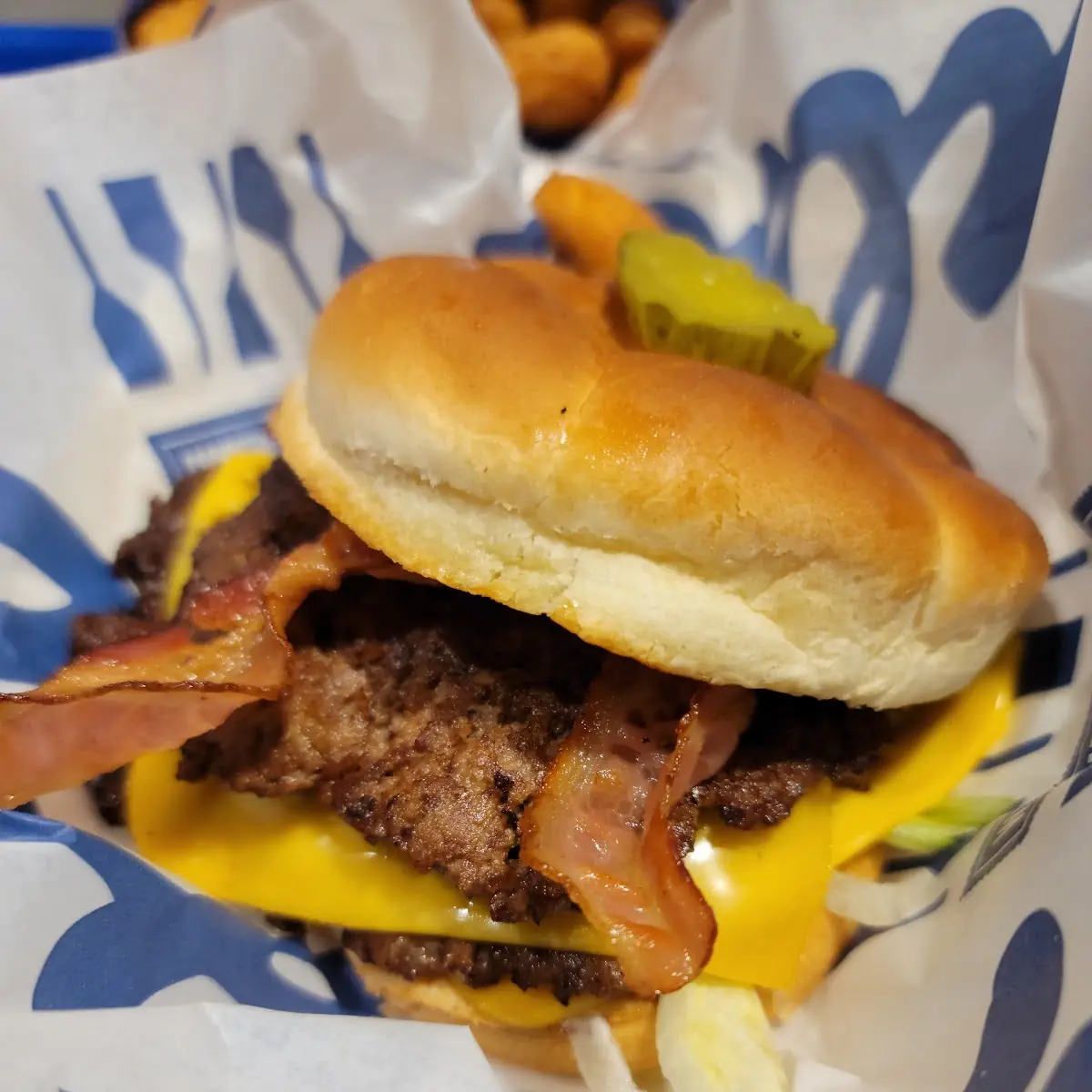 Butter Bacon Double Cheeseburger