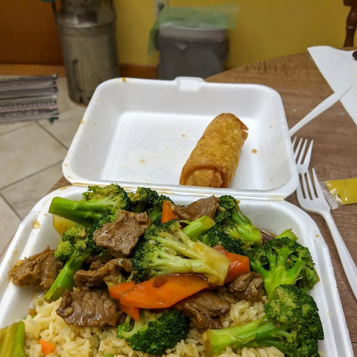 Moo Goo Gai Pan Chicken Combo