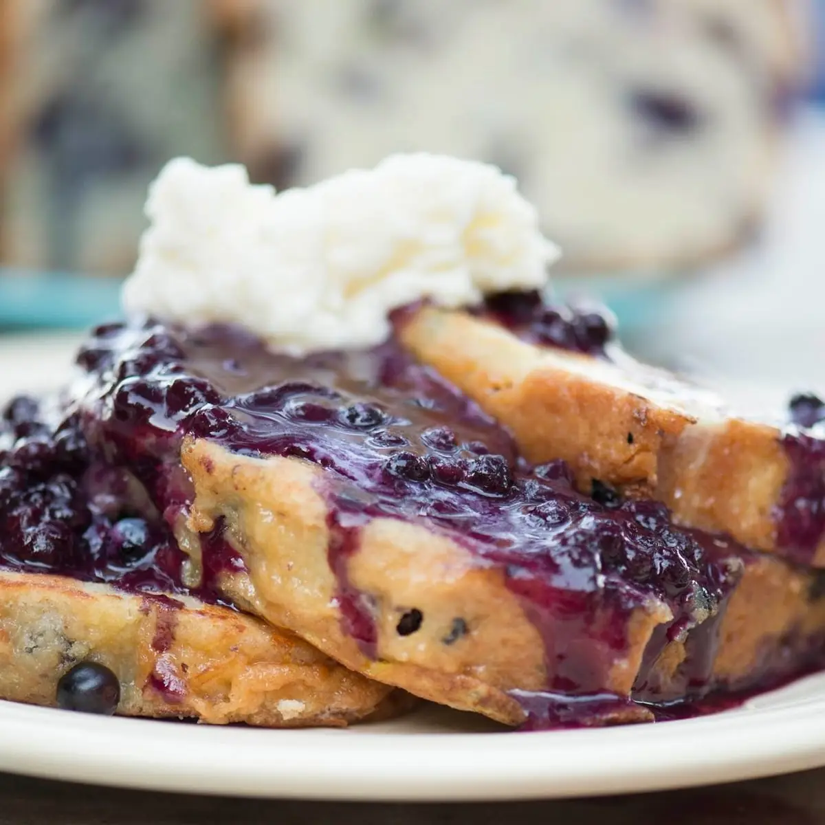Blueberry Pancake Platter