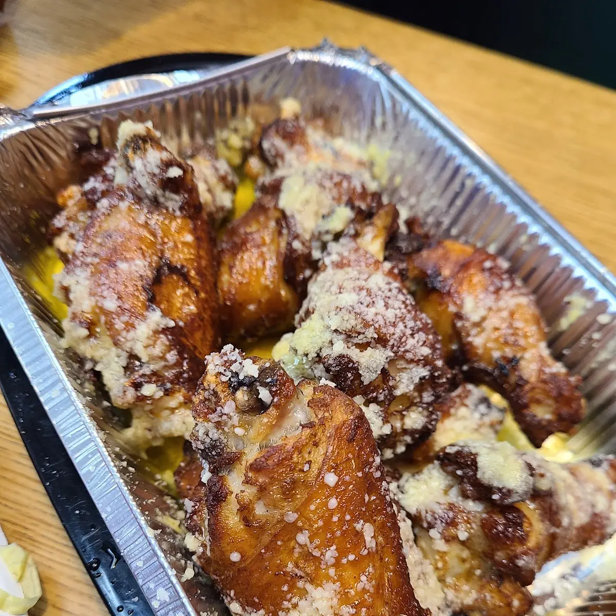 Garlic Parmesan Chicken Wings
