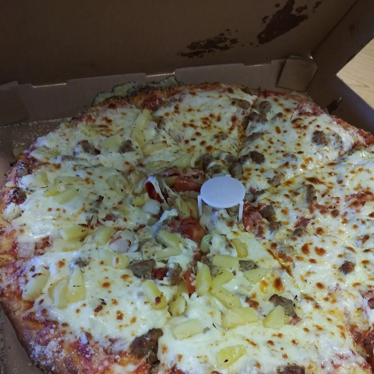 Large Five Meat Pizza