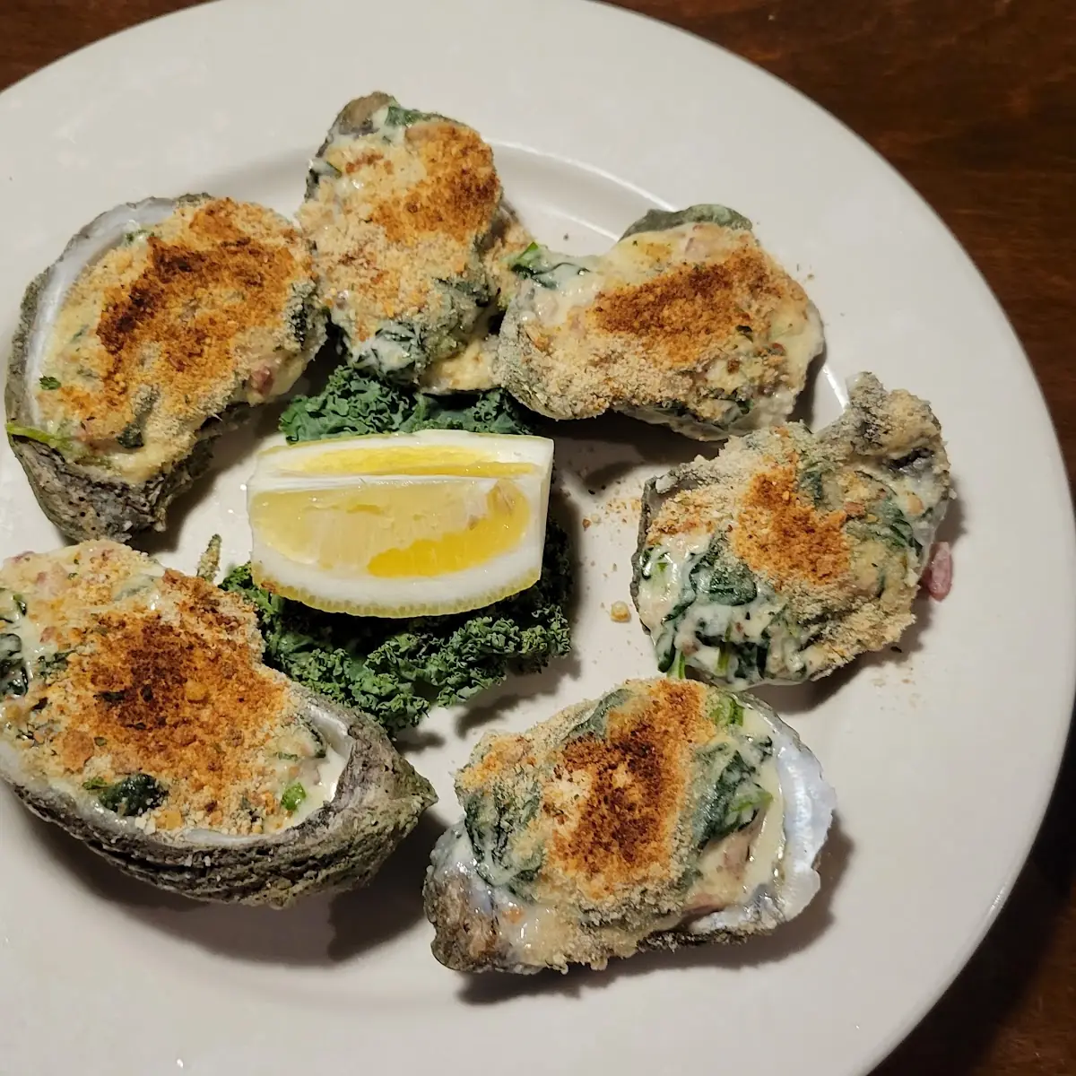 Oysters Rockefeller
