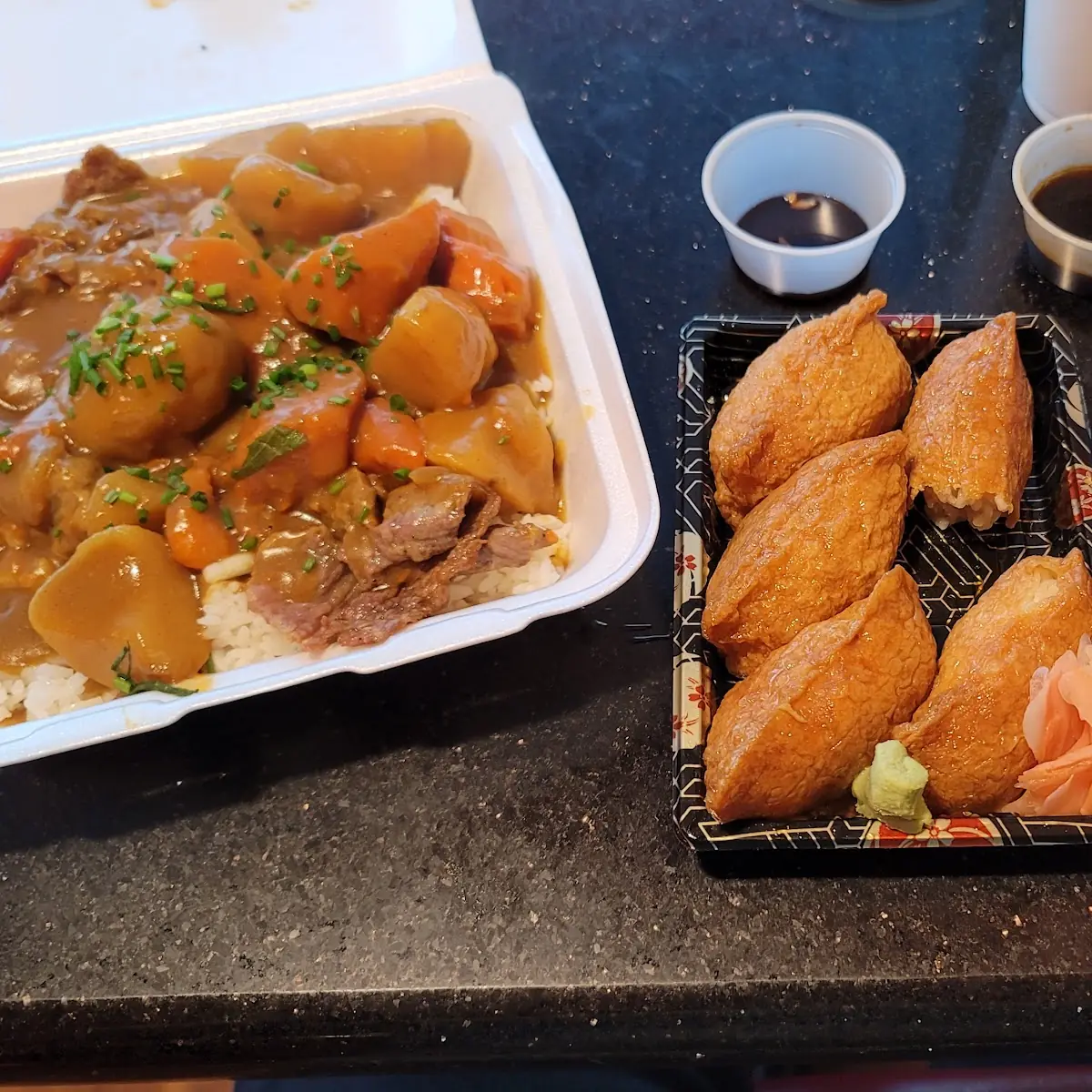Beef Curry Inari Sushi Gyoza