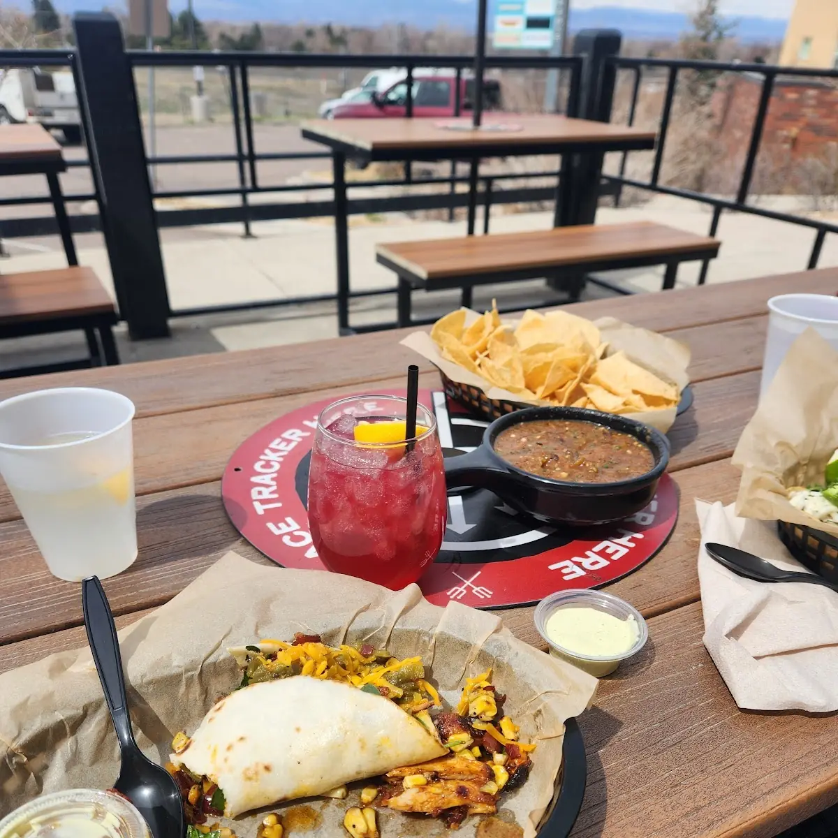 Tipsy Chicken Taco