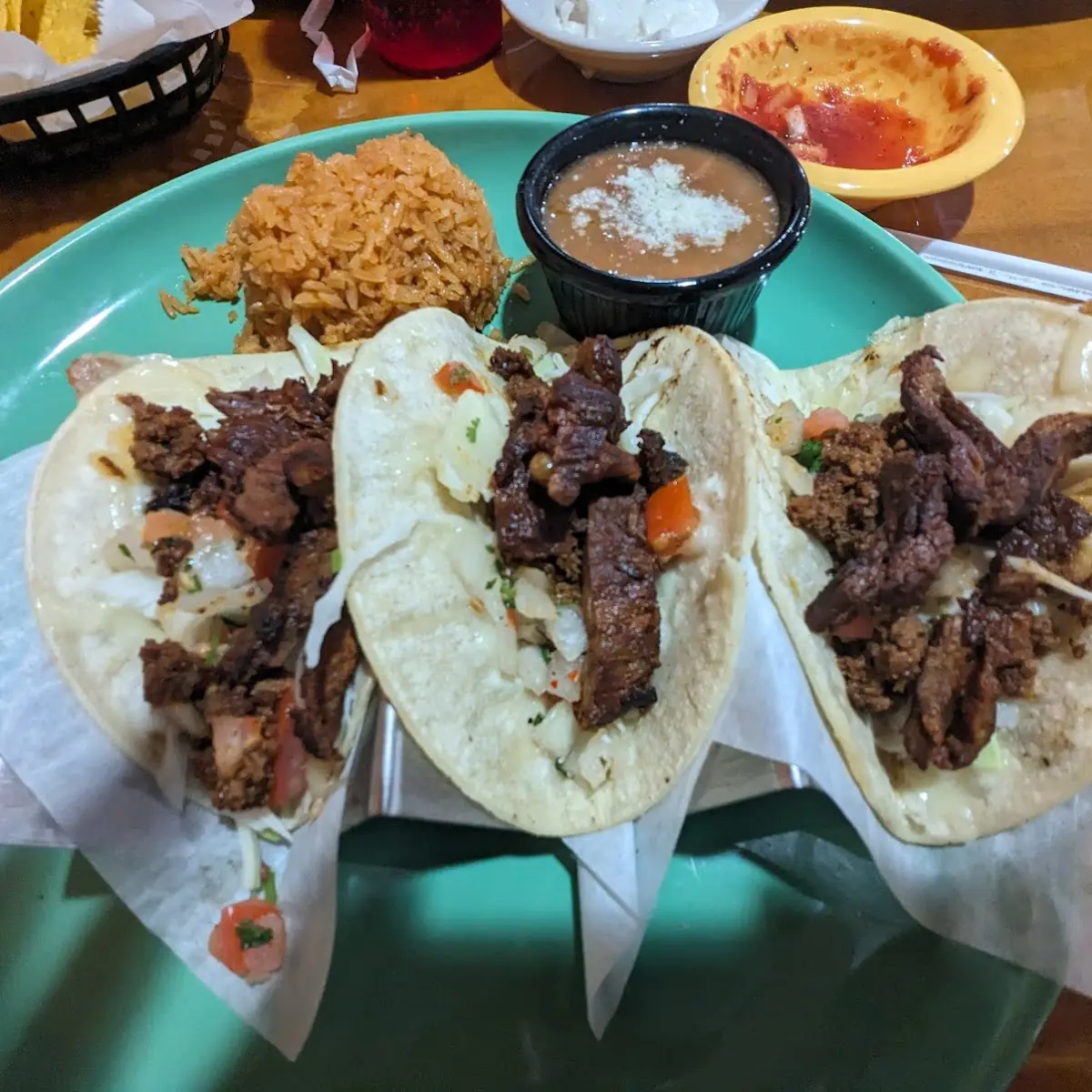 Quesa Carne Asada Taco