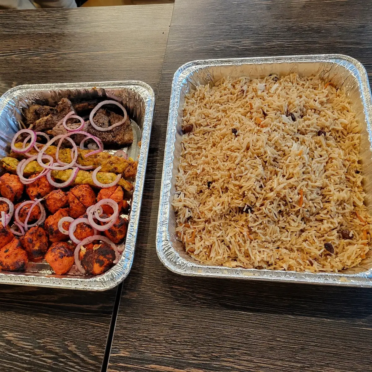 Mixed Grill Platterwith Rice