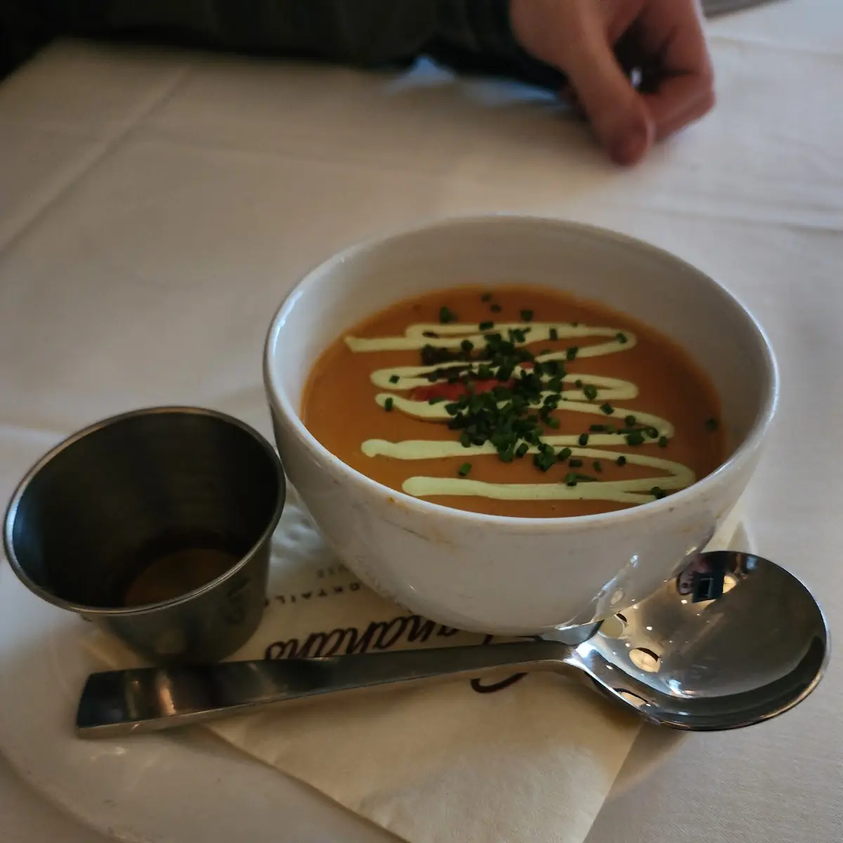 Lobster Bisque Bowl of Soup