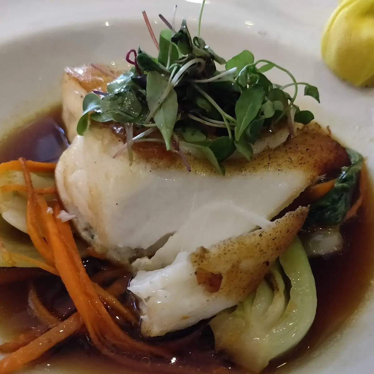 Pan Roasted Chilean Sea Bass