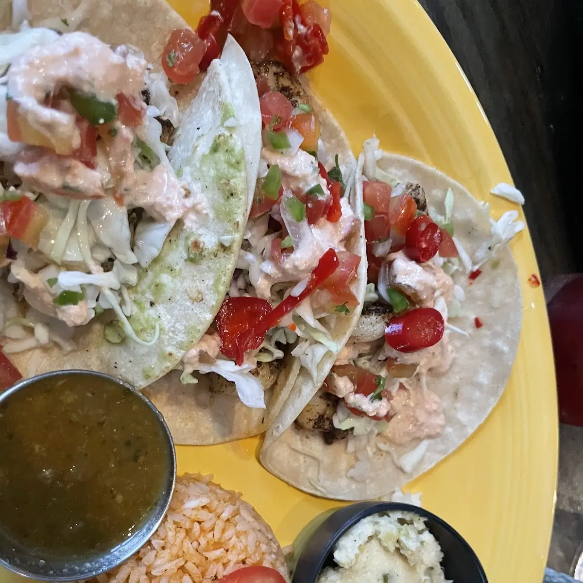 Battered Shrimp Tacos
