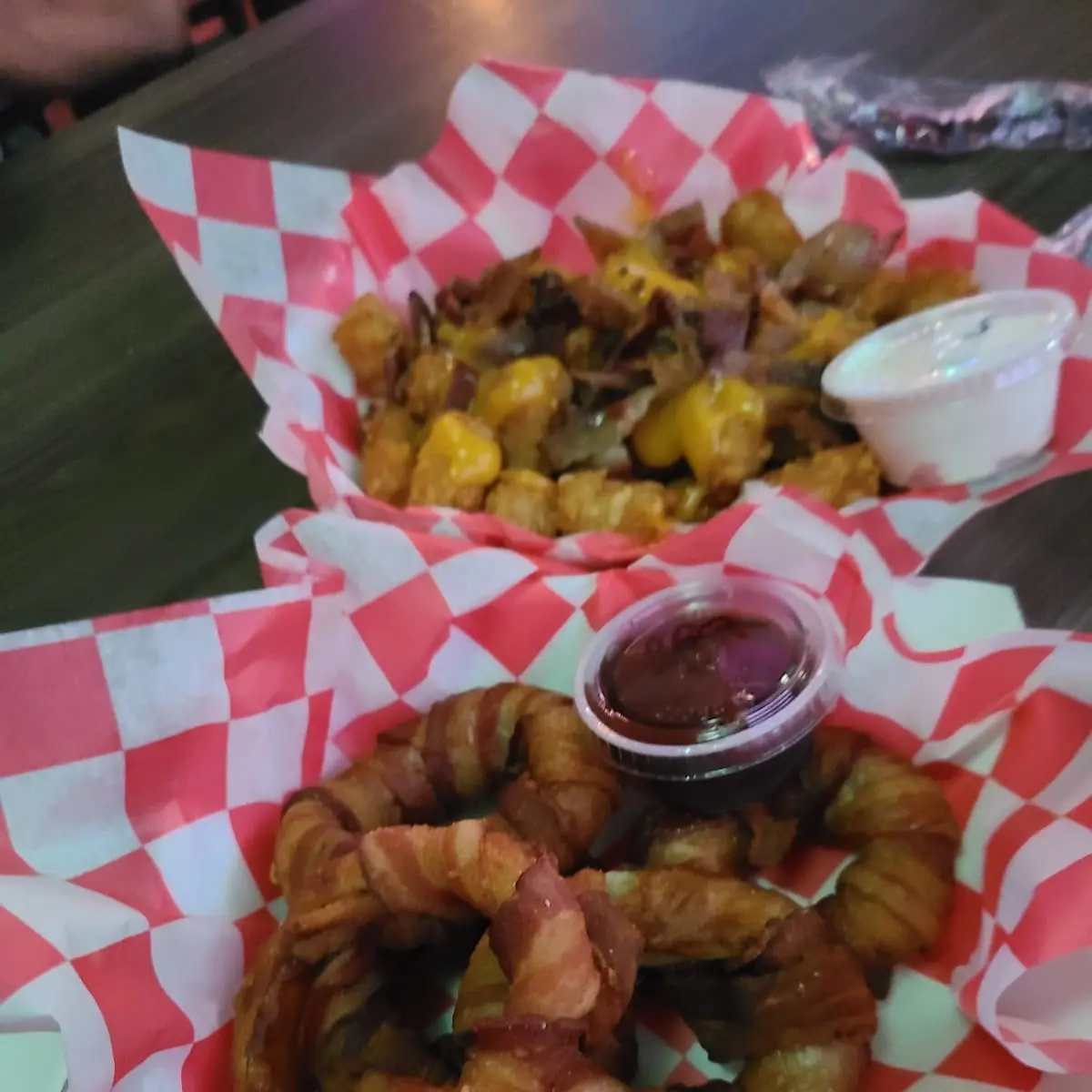 Bacon Wrapped Onion Rings