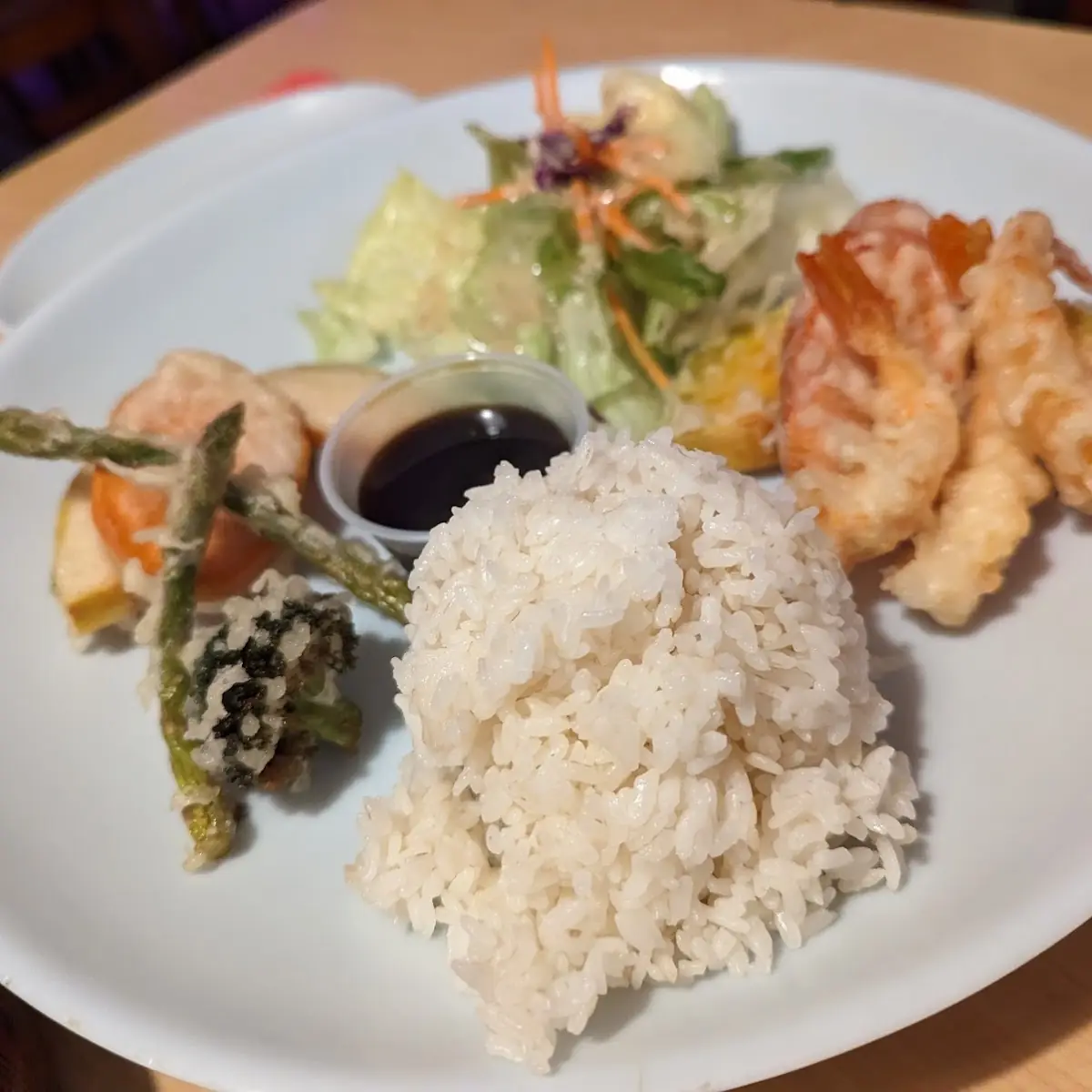 Shrimp & Vegetable Tempura Combo
