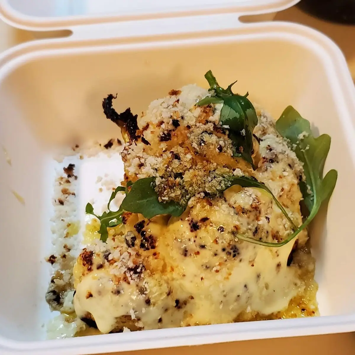Wood Fired Cauliflower Caesar
