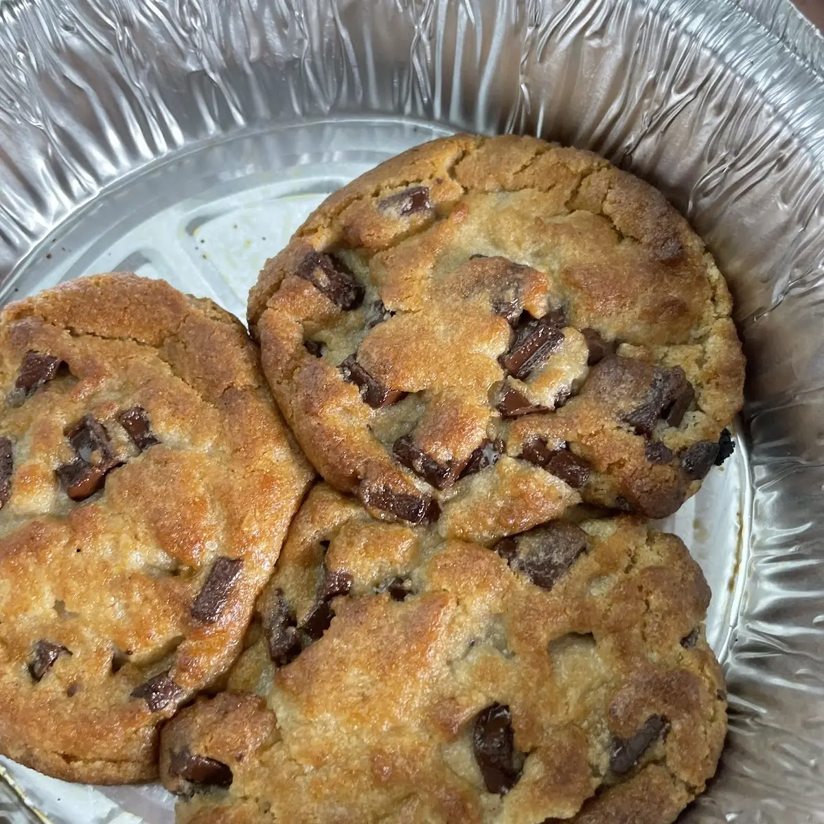 Half Baked Chocolate Chip Cookies
