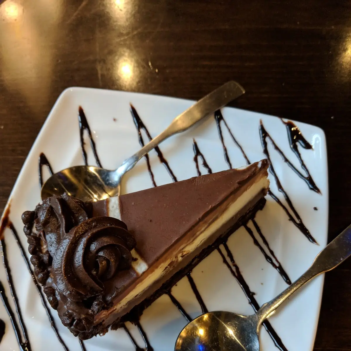 Black Tie Mousse Cake