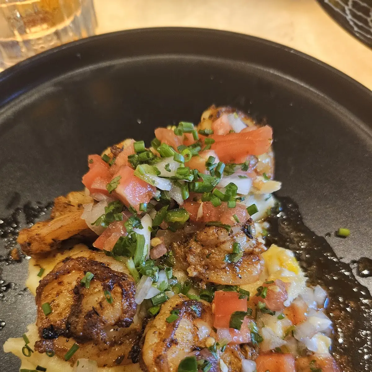 Blackened Shrimp & Grits