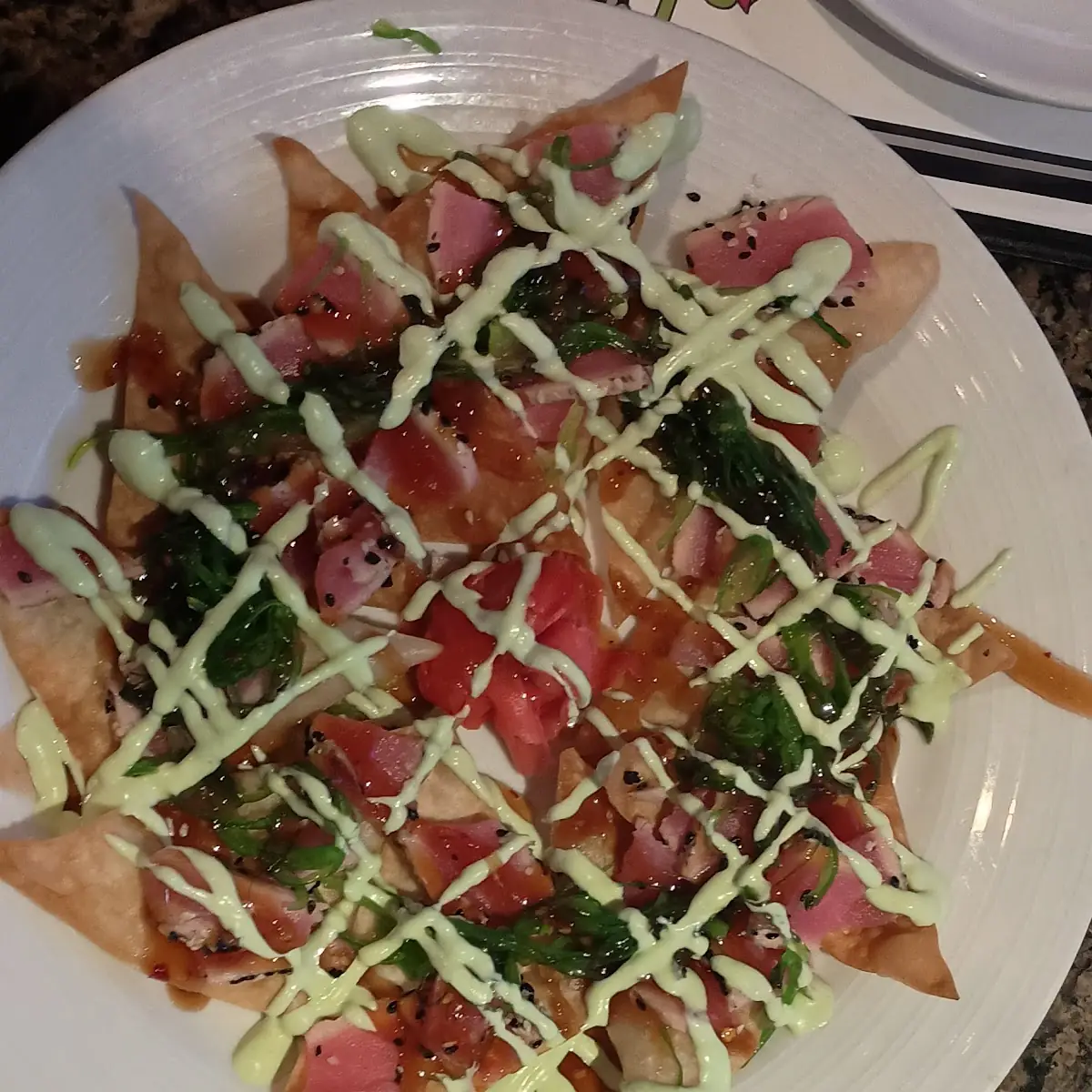 Ahi Tuna Nachos