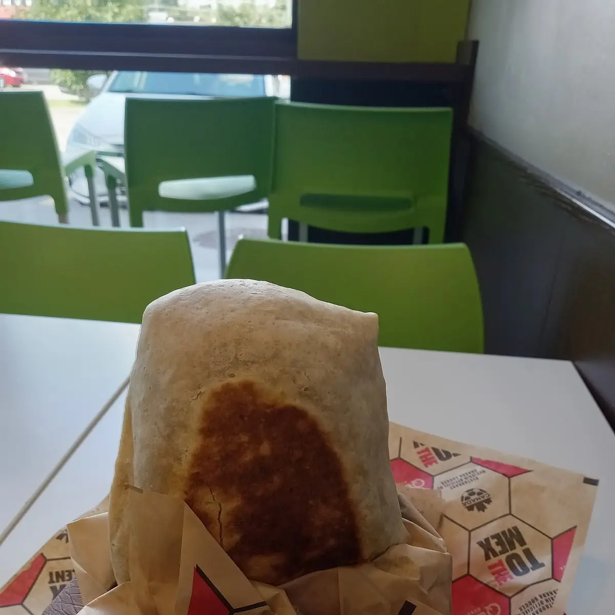 Spicy Chicken Burrito