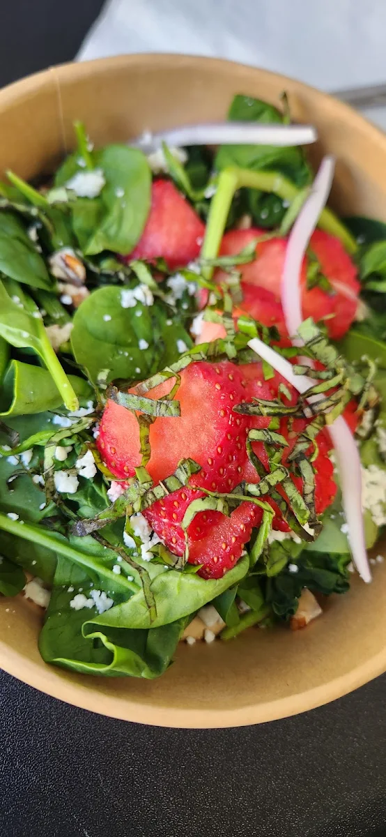 Strawberry Basil Salad