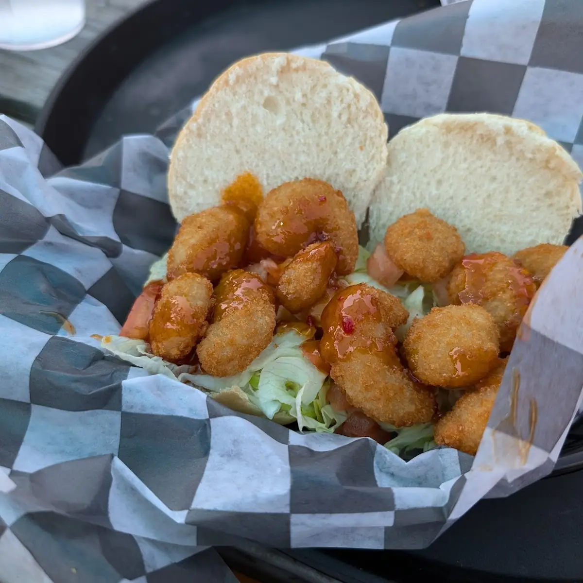 Corn Nuggets Basket w Ranch