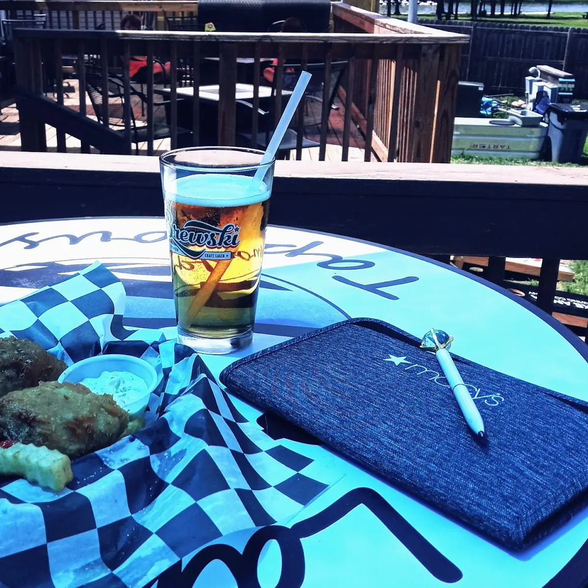 Fish and Chips and Lager