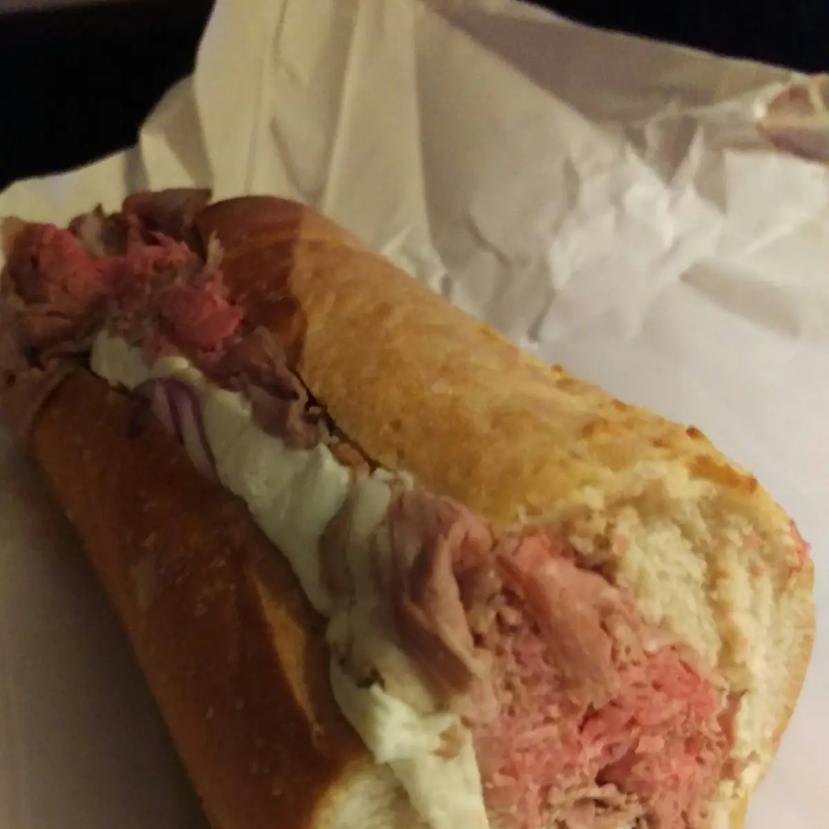 Roast Beef and Fresh Mozzarella