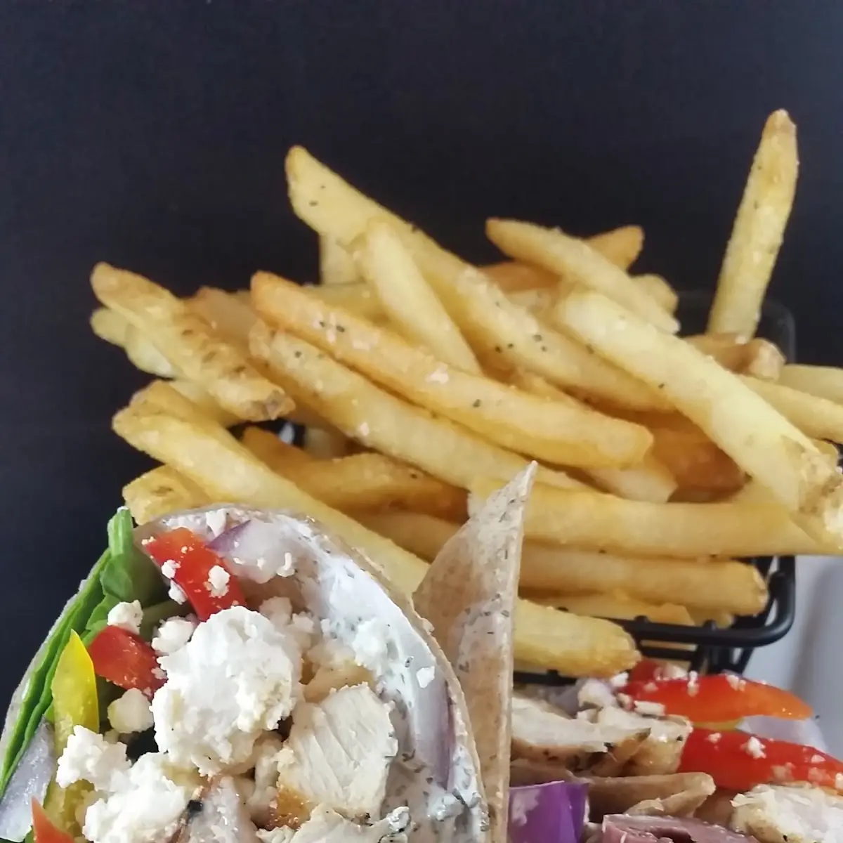 Greek Chicken Wrap