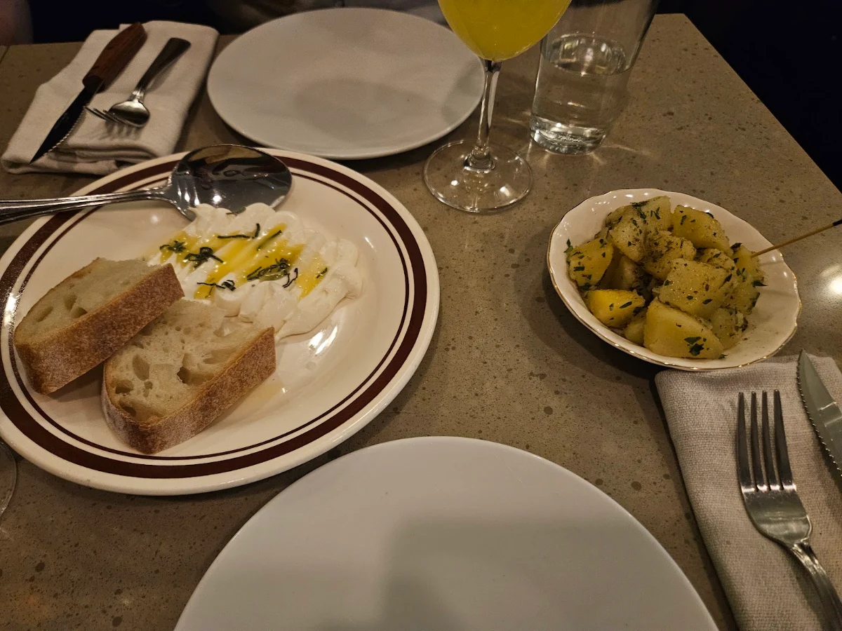 Ricotta Toast and Potatoes, Leila