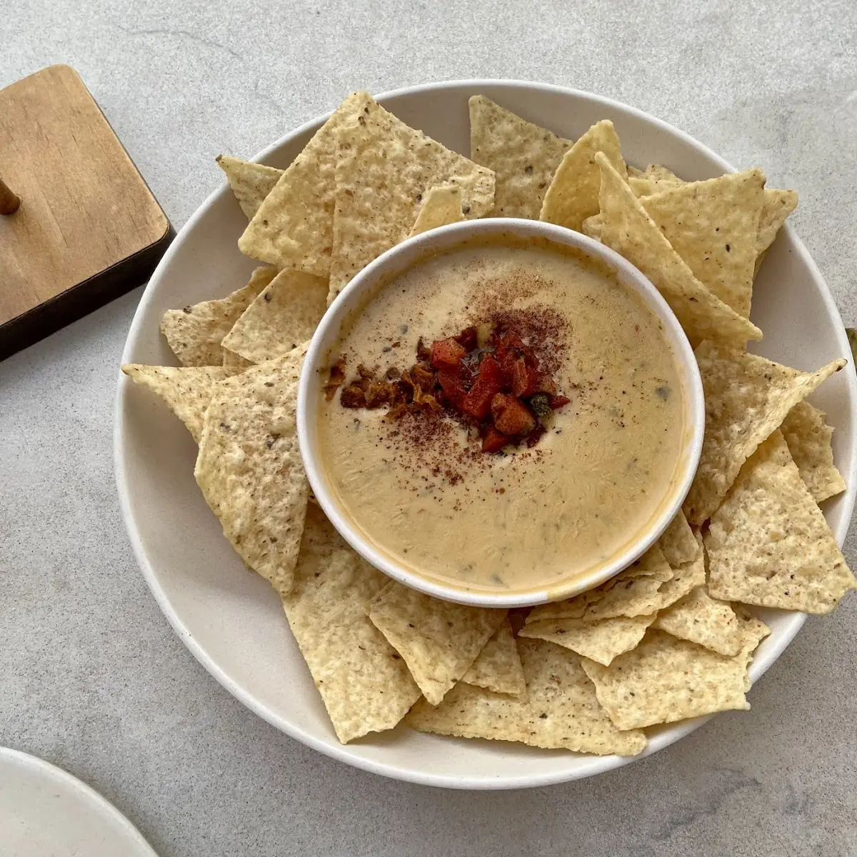 Tortilla Chips and Queso