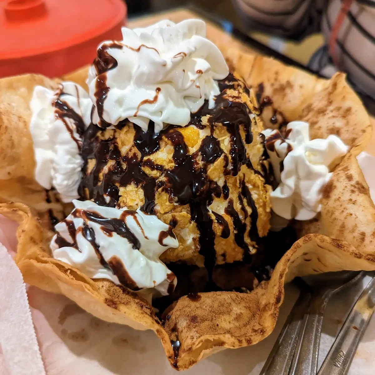 Mariachi's Fried Ice Cream