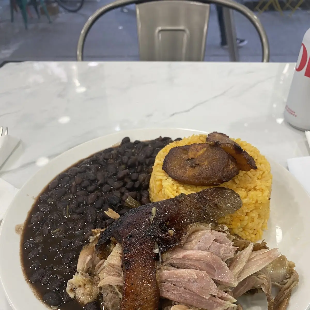 Pernil with Yellow Rice