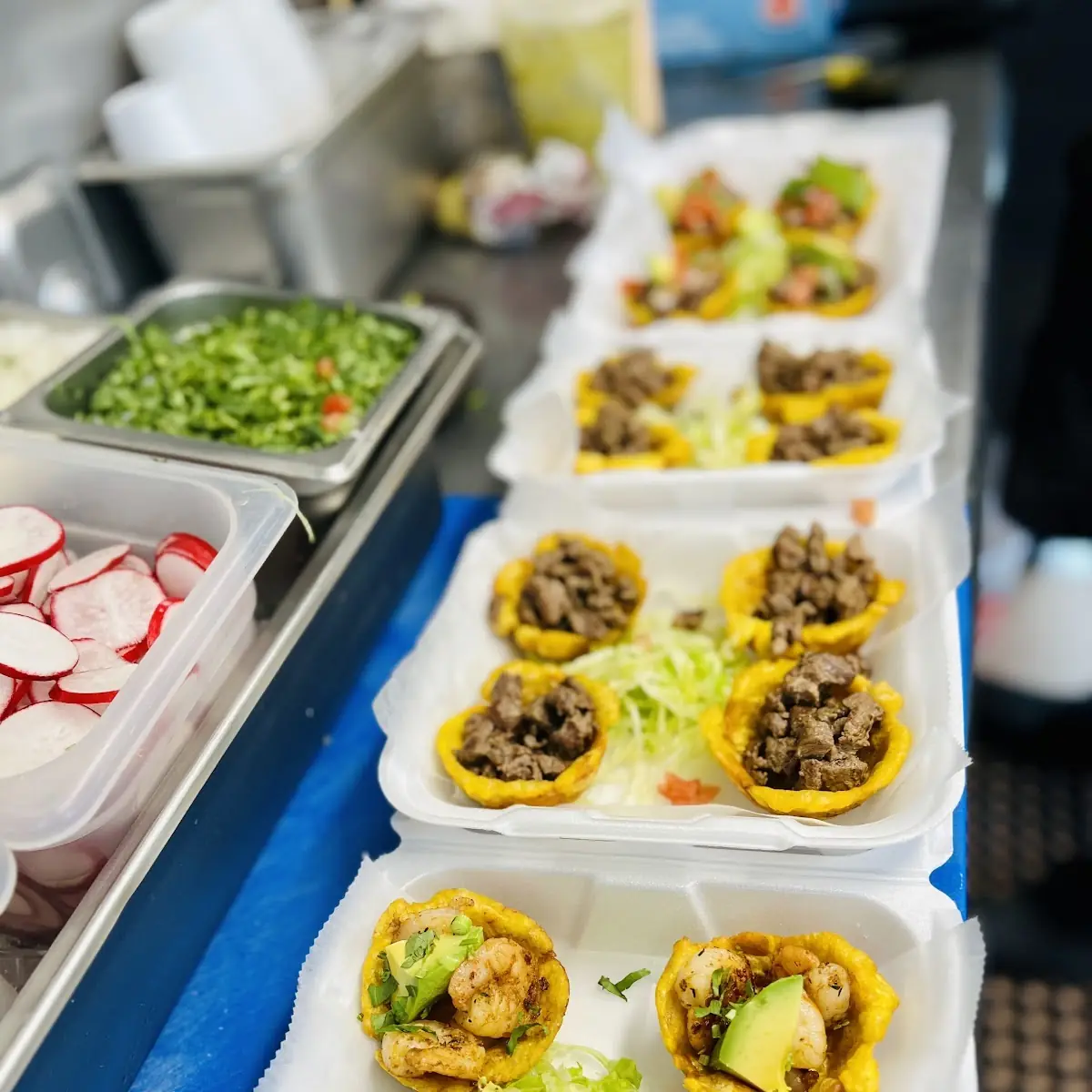 Tostones Rellenos De Carne