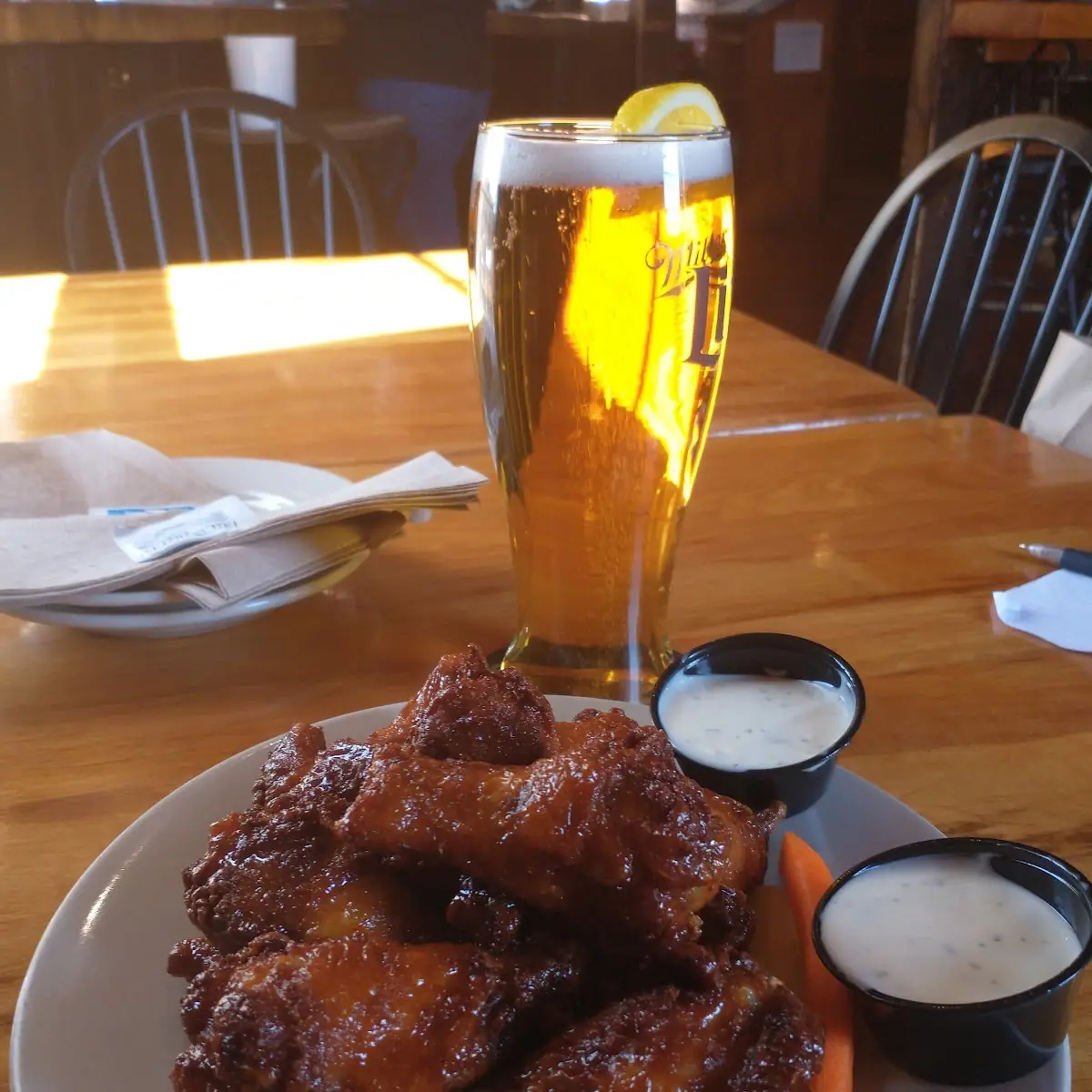 Maple Chipotle Wings