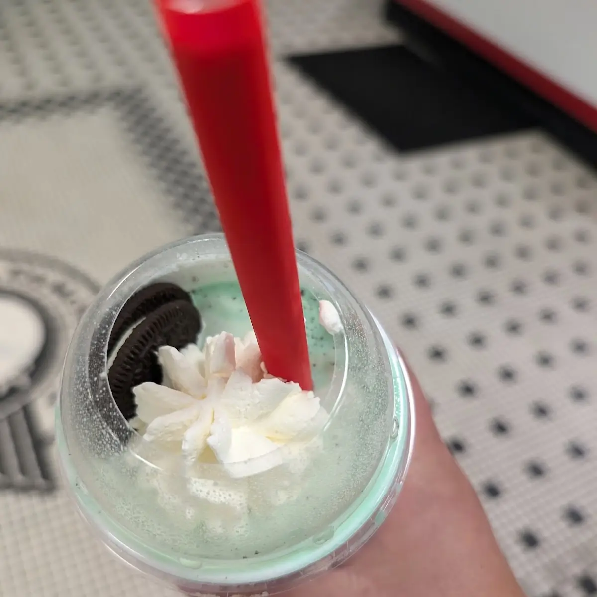 Mint Oreo Shake