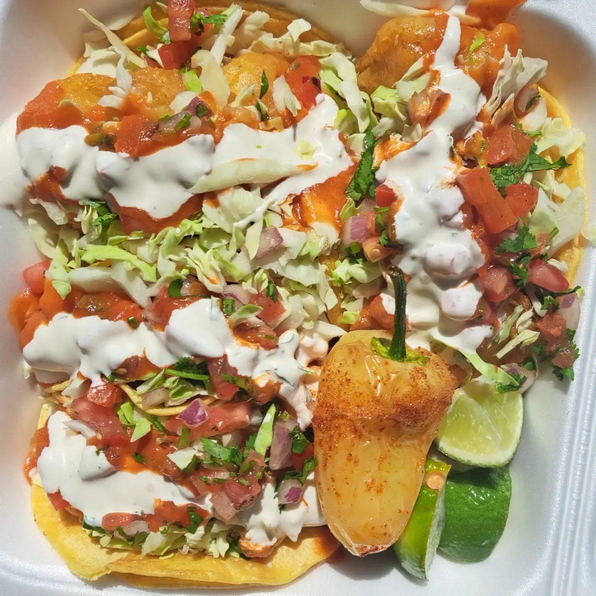 Shrimp and Fish Tacos Baja